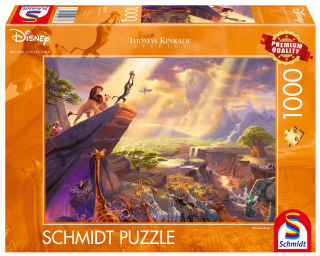 PQ Puzzle 1000 el Thomas Kinkade Disney Leví kráľ