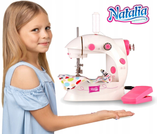 REAL strojové šitie NATALIA + PRÍSLUŠENSTVO