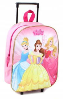 Detský kufor - Ceny kufor na kolesá pre deti princezná