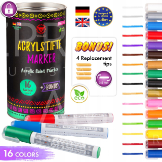 Pro Markers Acrylic Pen Maza Maza Maza