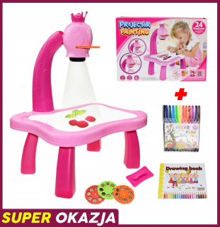 Kreslenie projektor LED pre deti Umenie * Výpredaj! *