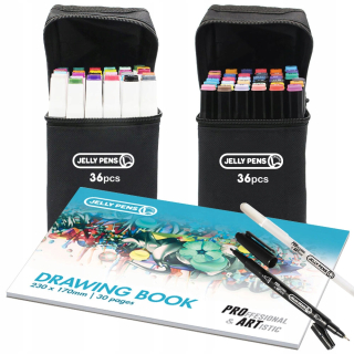 Promarkery Markers Pro Art 36ks 2 * Dlhšie písať