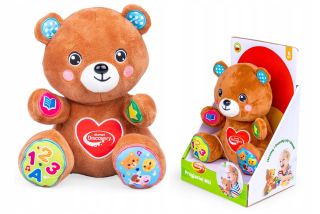 Priateľ Teddy Bear Interaktívne vzdelávacie hra Dumel