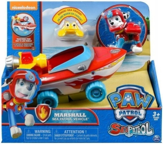 Paw Patrol - Pes Voda Party vozidlá Marshal Figúrka Pet