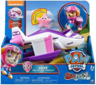 Paw Patrol - PSI Water Party Skye Vehicle + Figúrka Pet