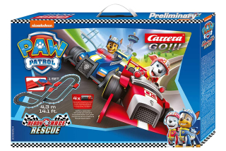 Paw Patrol - Pes Patrol Carrera Electric Car Tor