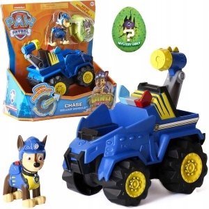 DOG PATROL DINOSAURUS VOZIDLÁ + CHASE FIGURINE + DINO
