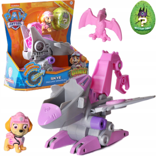 Pes Patrol Vehicle Dinosaury + figúrka Skye + Dino