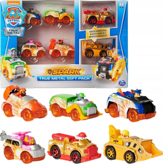Paw Patrol - Pes Patrol Big Sada 6 Metal Spark AUTEK
