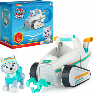 Paw Patrol - PSI PATROL Everest + Auto vozidlo Snow Scooter
