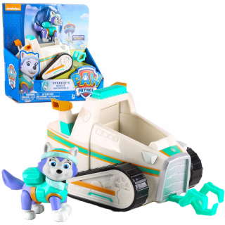 DOG PATROL EVEREST FIGURINE + VOZIDLO SNOW SCOOKER