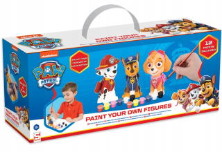 PSI PATROL FIGURKY na maľovanie farbami 3v1