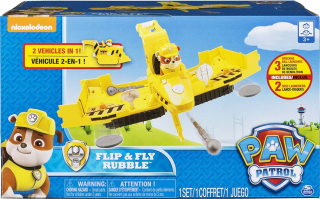 Paw Patrol - PSI Patrol Flip a Štrk Fly automobily 2v1 Obrázok