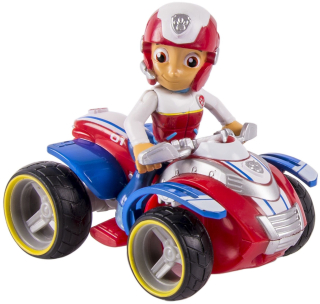 Paw Patrol - PSI Patrol figúrka Ryder Quad ATV záchranné vozidlá