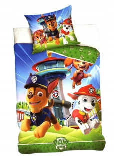 Detský set paplón, vankúš - Patrol Patrol Set posteľnej bielizne Buffed160x200cm Ch.