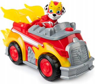 Paw Patrol - DOG PATROL Marshall Vozidlo mocné mláďatá DJ Light