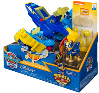 Paw Patrol - Flip PSI Patrol Mighty Pups Vehicle & Fly Chase