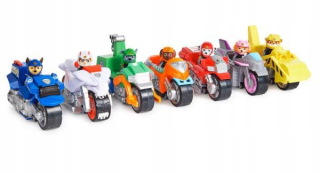 Paw Patrol - PSI Patrol MotoPies motocykle Vehicle Mix 6 Designs