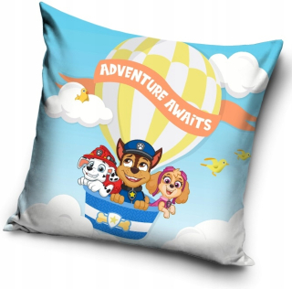 Detský dekoračný vankúš - Vankúš psov Paw Paw Chase vankúš Jasiek 40x40 + Príspevok