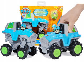 Paw Patrol - Pes Patrol Vehicle Deluxe Dino záchranného Rex + figúrka