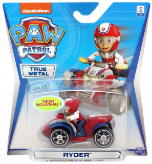 Paw Patrol - PSI PATROL Vozidlo Figurine Ryder kov