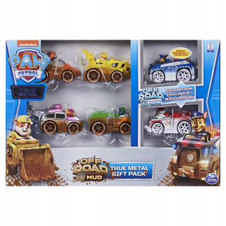 Paw Patrol - Pes Patrol Die Cast 6 figúrky OFF 6058351