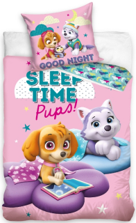 Detský set paplón, vankúš - Patrol Patrol Bedding for Children's Cott 100x135