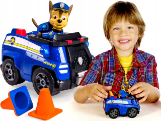 Paw Patrol - Pes Patrol Vehicle Police Police Figúrka Chase