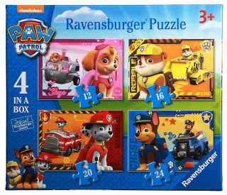 PSI PATROL Ravensburger Puzzle 4v1