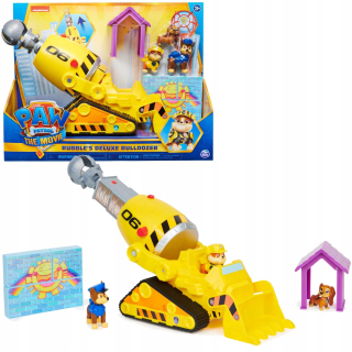 Paw Patrol  - PSI PATROL RUTBLE BULLDERZA VOZIDLÁ DELUXE