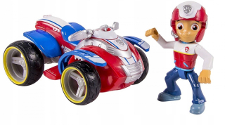 Paw Patrol - PSI Patrol - Ryder a Quad - Vehicle + figúrka