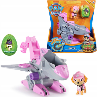 Pes Patrol Skye figúrka Dino záchrana + Vehicle