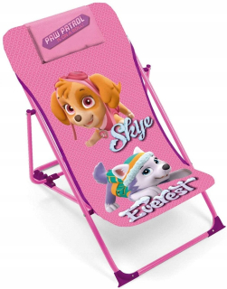 Detský stolík, stolička - PAW PATROL SKYE Ležadlo STOLIČKA DETSKÁ VRSTVA