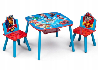 Paw Patrol - Pes Patrol Table Table stoličku stoličky pre deti