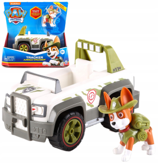 PSI Patrol Tracker figúrka + Auto Pole Jungle