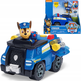 PSI hliadka transformáciu policajné auto a figúrka Chase