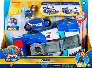 Paw Patrol - Pes hliadka transformáciu policajné automobilová naháňačka
