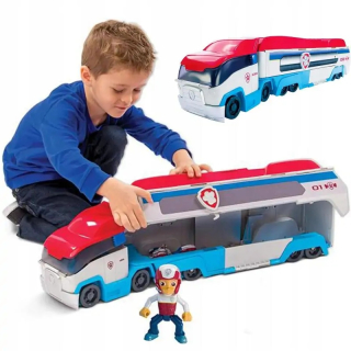 Paw Patrol - PSI Patrol Transporter figúrka Ryder + Quad 16632