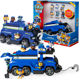 Paw Patrol - PSI Patrol Great Radio Vehicle + 6 figúrky