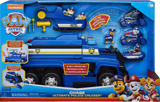 Paw Patrol - Pes hliadka veľkého rádiového vozíka 5w1 + chase