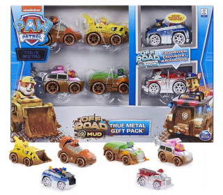Paw Patrol - PSI Patrol Set 6 vozidiel mimo cesty figúrky