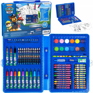 PSI PATROL ARTISTICKÝ SET 68EL LAKTOVÝCH CRAYONS