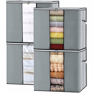 ORGANIZÉR BOX NA HRAČKY OBLEČENIE PRIKRÝVAČKA NA ULOŽENIE 4x90L