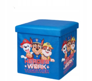 Paw Patrol - PUF kontajner pre uloženie hračiek psie hliadka