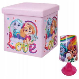Paw Patrol - PUFA zásobník + PSI hliadka lampa