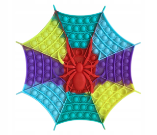 Push Bubble Pop It Sensors Halloween Spider