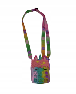 Push Bubble Pop It Bag Diagram Unicorn