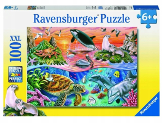PUZZLE 100 OCEAN mieša XL Ravensburger
