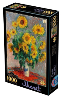 Puzzle 1000 Claude mince, kyticu slnečníc