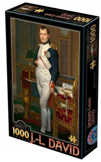 Puzzle 1000 David Jacques-Louis, cisár Napoleon